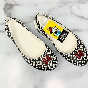 Crocs Jade Minnie dots size 7